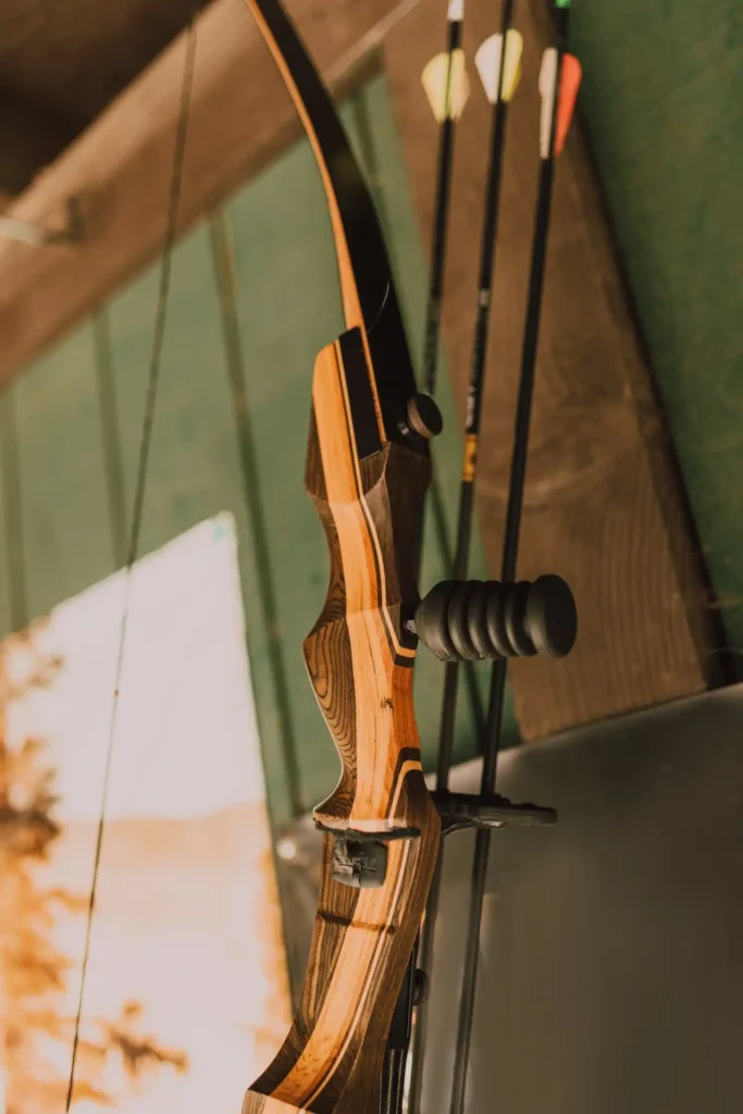how to use arrow rest recurve bow