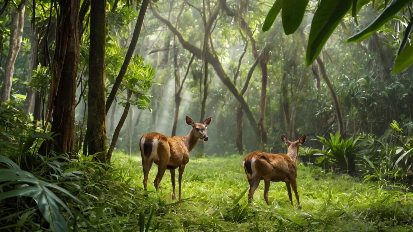 hunting deer 