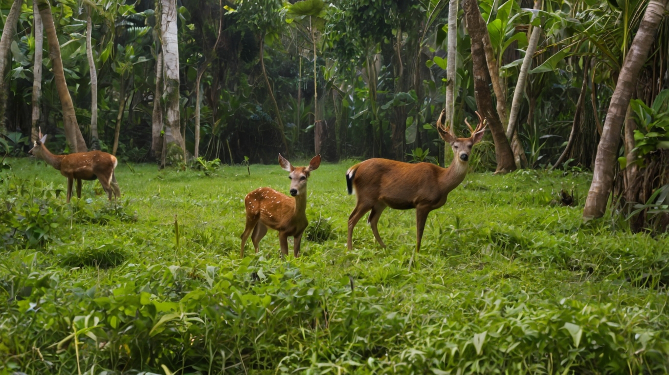 hunting deer