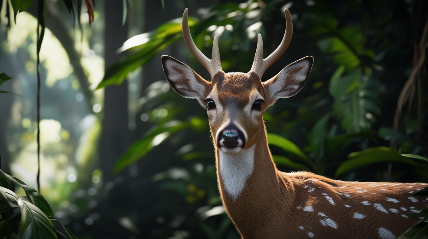 Hunting deer